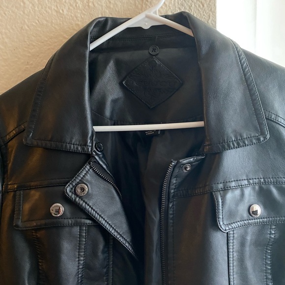 vegan leather jacket - Picture 3 of 5